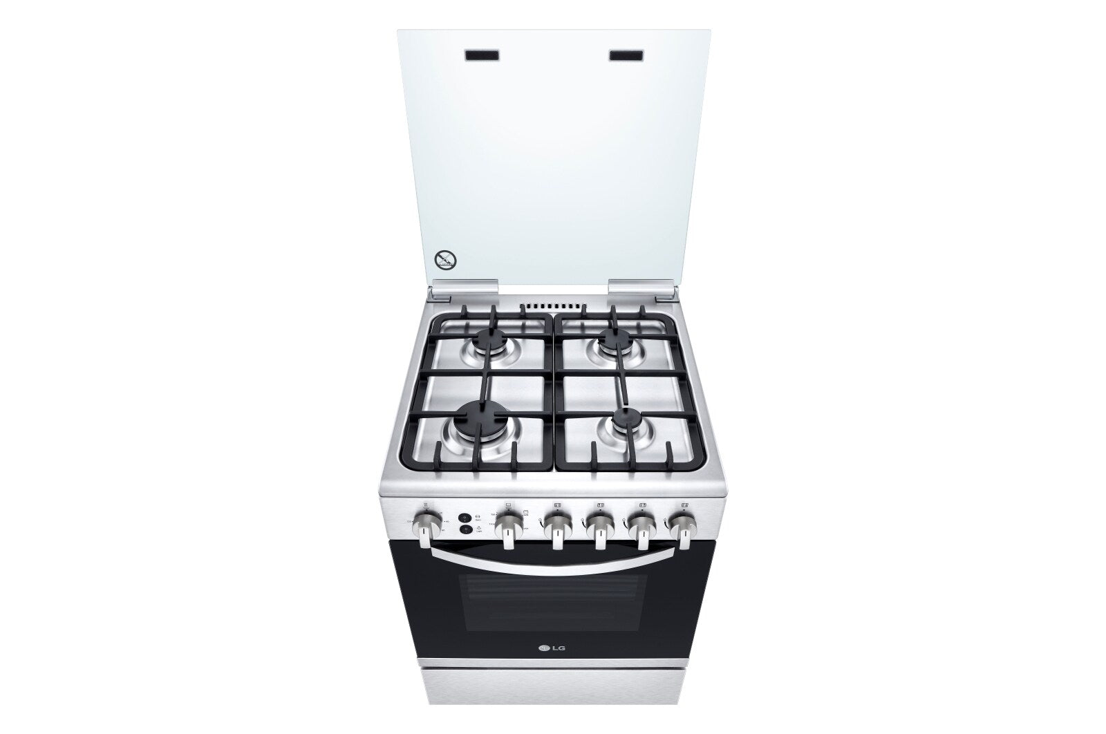 CUISINIERE LG 4FEUX 60X60 GRIS FA211RMA CUISINIERE LG 4FEUX 60X60 GRIS FA211RMA