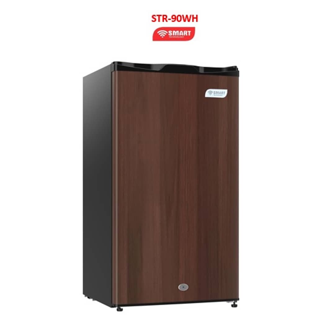 Réfrigérateur SMART technology 1 porte marron STR90WH Réfrigérateur SMART technology 1 porte marron STR90WH