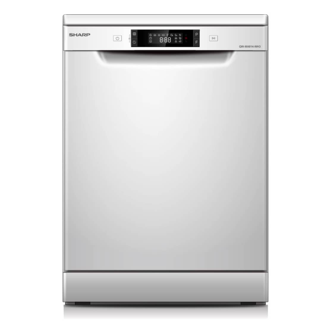 LAVE VAISSELLE SHARP 14COUVERTS BLANC QW MA814WH2 LAVE VAISSELLE SHARP 14COUVERTS BLANC QW MA814WH2