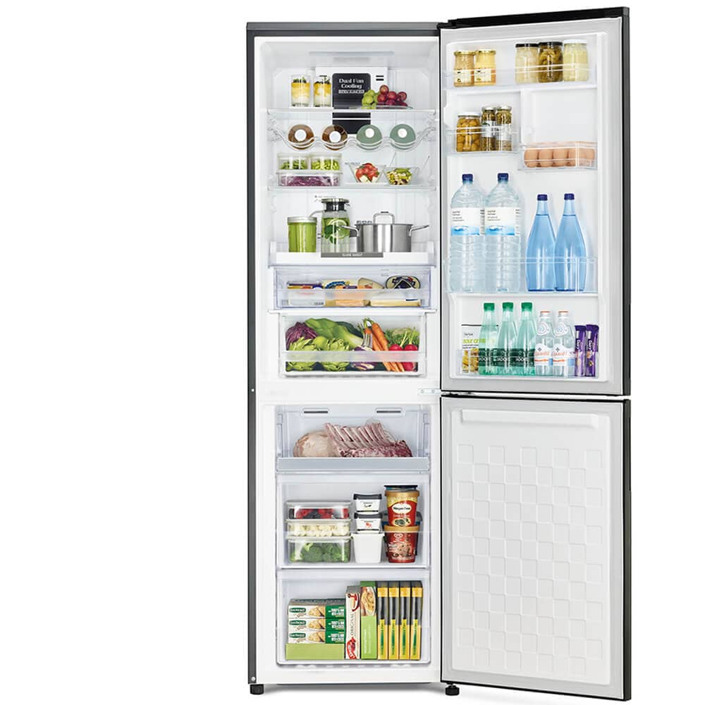 REFRIGERATEUR HITACHI COMBINE 3TIROIRS 366LITRES NOIR RBG410PUC6X GBK REFRIGERATEUR HITACHI COMBINE 3TIROIRS 366LITRES NOIR RBG410PUC6X GBK
