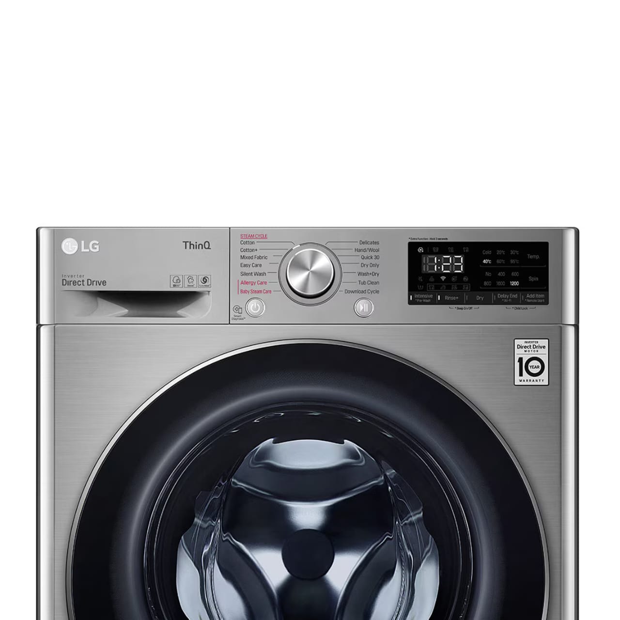 MACHINE A LAVER LG 9KG/6KG SECHAGE GRIS F4V5VGP2T MACHINE A LAVER LG 9KG/6KG SECHAGE GRIS F4V5VGP2T