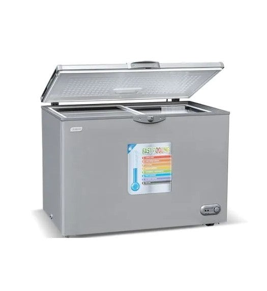 CONGELATEUR SMART TECHNOLOGY HORIZONTAL 350LITRES AVEC VITRE GRIS STCC320V CONGELATEUR SMART TECHNOLOGY HORIZONTAL 350LITRES AVEC VITRE GRIS STCC320V