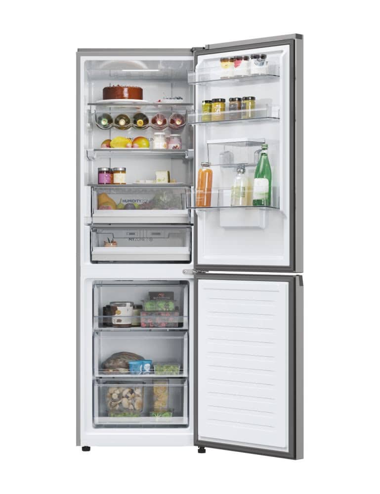 Réfrigérateur HAIER cobine 3tiroirs 350litres avec fontaine NOFROST gris HDPW5618DWPK Réfrigérateur HAIER cobine 3tiroirs 350litres avec fontaine NOFROST gris HDPW5618DWPK