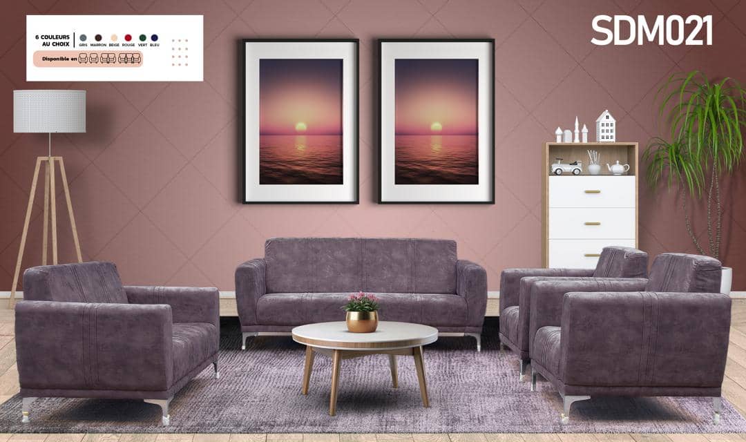 SALON EDEN 7PLACES TISSU&SIMILICUIR COULEUR AU CHOIX SDM021 SALON EDEN 7PLACES TISSU&SIMILICUIR COULEUR AU CHOIX SDM021