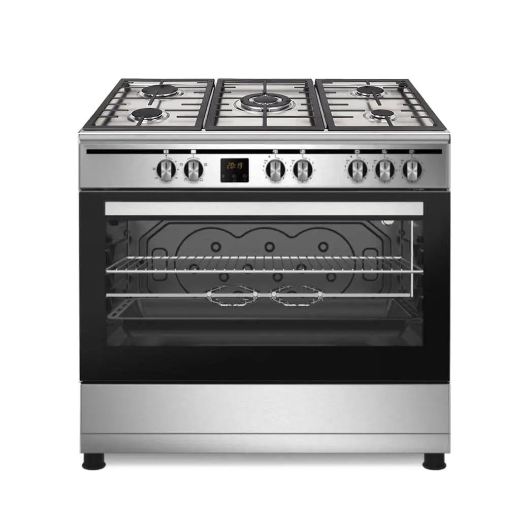 CUISINIERE ENDURO 90X60 PROFESSIONELLE A GAZ AVEC AFFICHAGE NUMERIQUE GRIS RGC90X60S CUISINIERE ENDURO 90X60 PROFESSIONELLE A GAZ AVEC AFFICHAGE NUMERIQUE GRIS RGC90X60S