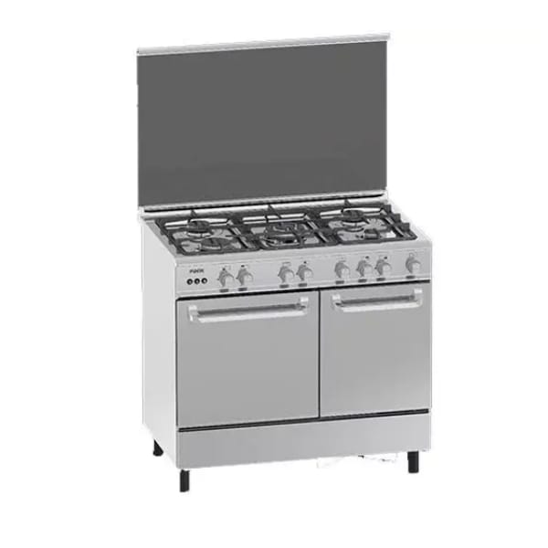 CUISINIERE FINIX 5FEUX 90X60 AVEC PORTE A BOUTEILLE GRIS G95NEM CUISINIERE FINIX 5FEUX 90X60 AVEC PORTE A BOUTEILLE GRIS G95NEM
