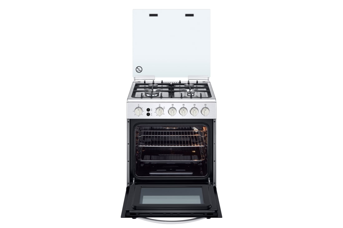 CUISINIERE LG 4FEUX 60X60 GRIS FA211RMA CUISINIERE LG 4FEUX 60X60 GRIS FA211RMA