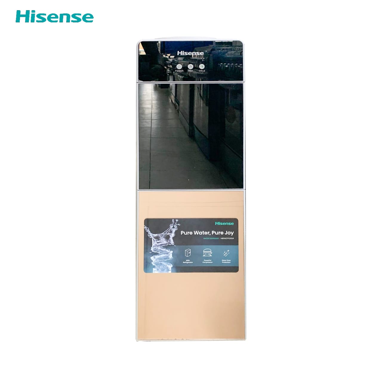 FONTAINE HISENSE AVEC FRIGO NOIR H85WDTP2S1DR FONTAINE HISENSE AVEC FRIGO NOIR H85WDTP2S1DR