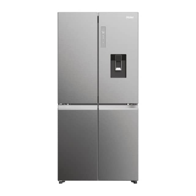 Réfrigérateur HAIER SIDE BY SIDE 4 portes avec fontaine gris HCW58FEWMP Réfrigérateur HAIER SIDE BY SIDE 4 portes avec fontaine gris HCW58FEWMP