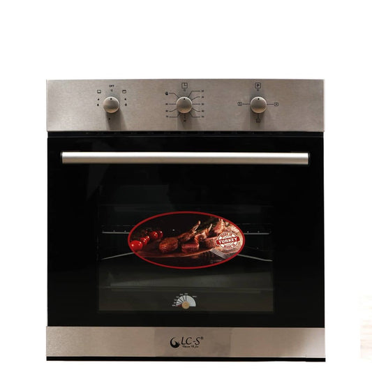 Four LCS encastrable 60X60 à gaz gris NGB2L