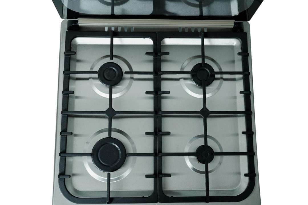 CUISINIERE ASTECH 4FEUX 60X60 A GAZ AVEC ECRAN + FOUR A GAZ ET CHAULEUR TOURN INOX CK66ELCF CUISINIERE ASTECH 4FEUX 60X60 A GAZ AVEC ECRAN + FOUR A GAZ ET CHAULEUR TOURN INOX CK66ELCF