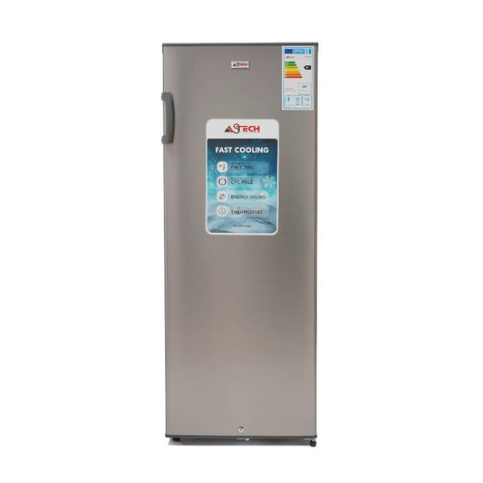 CONGELATEUR ASTECH VERTICAL 8TIROIRS 240LITRES PLAQUE ALUMINIUM GRIS PA240CD