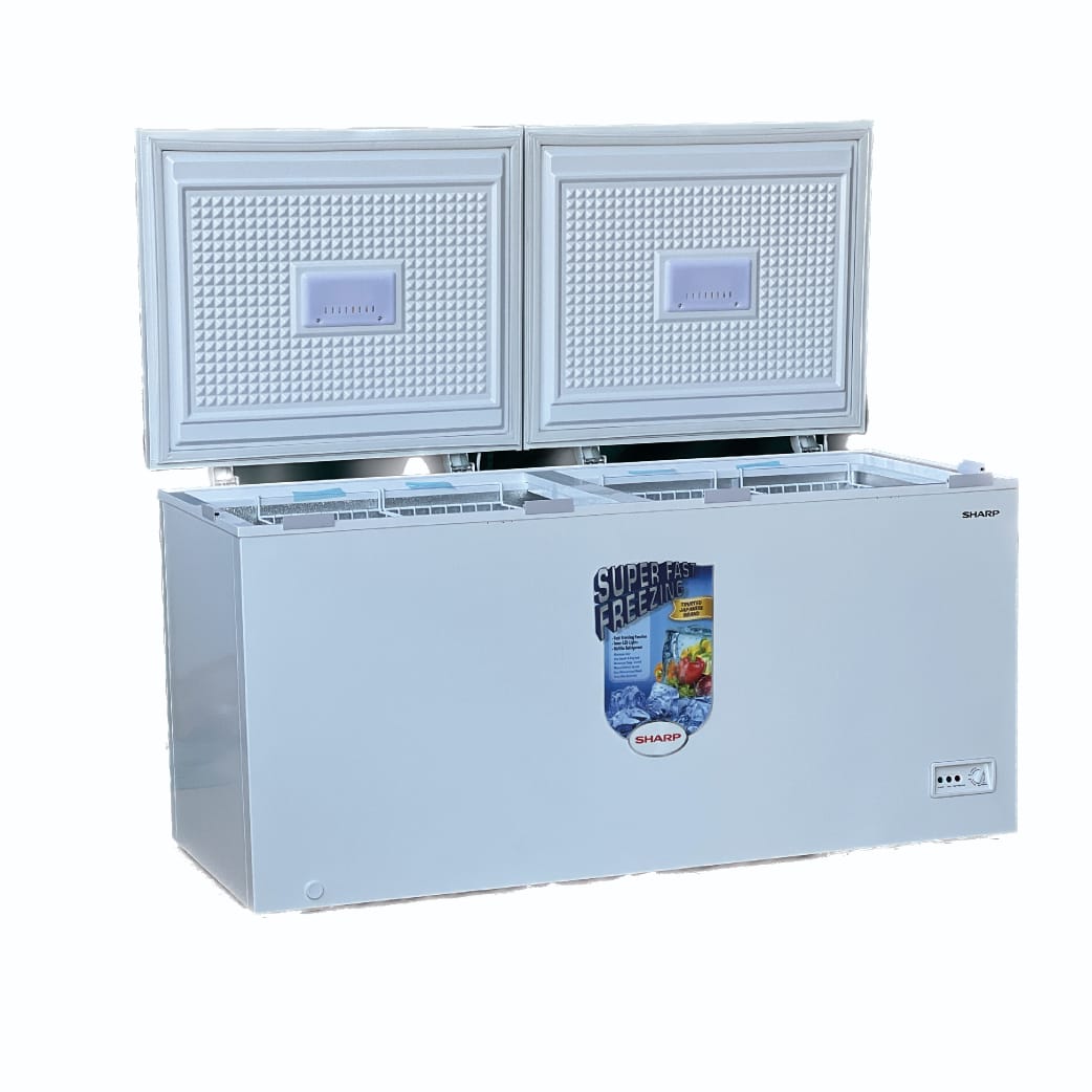 CONGELATEUR SHARP HORIZONTAL 660LITRES BLANC SFC660 CONGELATEUR SHARP HORIZONTAL 660LITRES BLANC SFC660