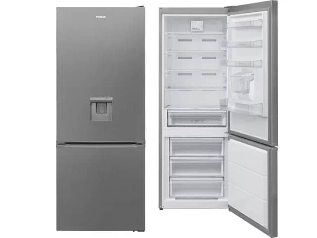 Réfrigérateur FINIX combine 3tiroirs 468litres + dist d'eau gris GT/SN 383W Réfrigérateur FINIX combine 3tiroirs 468litres + dist d'eau gris GT/SN 383W