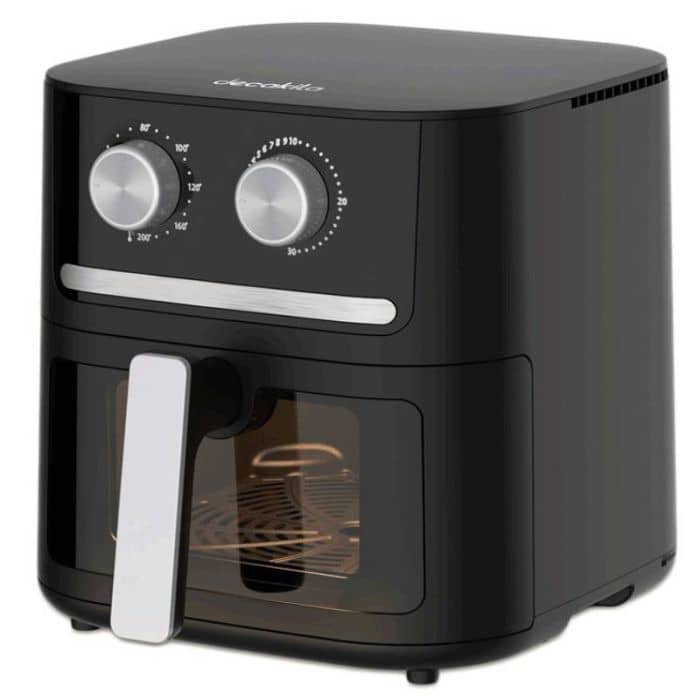 AIR FRYER DECAKILA A AIR 6.5 LITRES 1600W NOIR KEECO85B AIR FRYER DECAKILA A AIR 6.5 LITRES 1600W NOIR KEECO85B