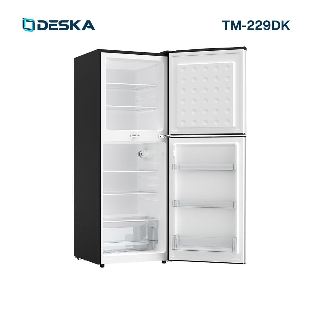 Réfrigérateur DESKA 2portes gris TM229DK Réfrigérateur DESKA 2portes gris TM229DK
