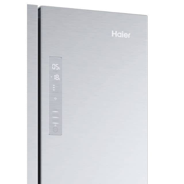 Réfrigérateur HAIER SIDE BY SIDE 2 portes 2 tiroirs gris HRF5719ENMG Réfrigérateur HAIER SIDE BY SIDE 2 portes 2 tiroirs gris HRF5719ENMG