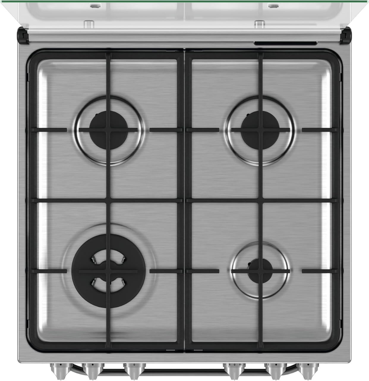 CUISINIERE HOTPOINT 4FEUX A GAZ 60X60 FOUR A GAZ GRIS HS67G2PMX/IT/1 CUISINIERE HOTPOINT 4FEUX A GAZ 60X60 FOUR A GAZ GRIS HS67G2PMX/IT/1