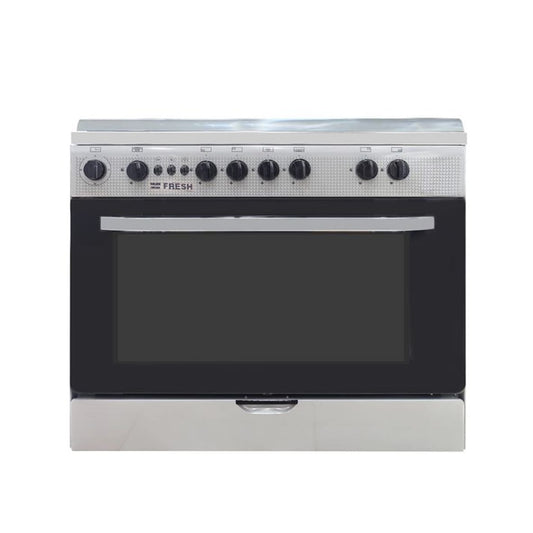 CUISINIERE FRESH 5FEUX 80X60 A GAZ GRIS 14002 CB
