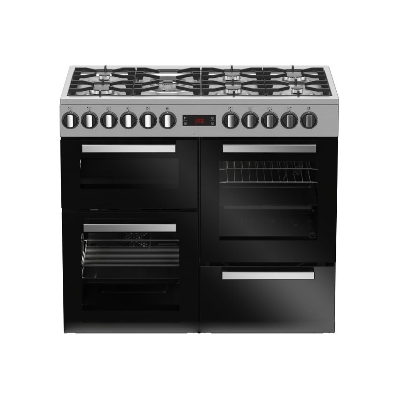 CUISINIERE ENDURO 7FEUX 100X90 AVEC AFFICHAGE MULTIFOURS PCK100X60X CUISINIERE ENDURO 7FEUX 100X90 AVEC AFFICHAGE MULTIFOURS PCK100X60X