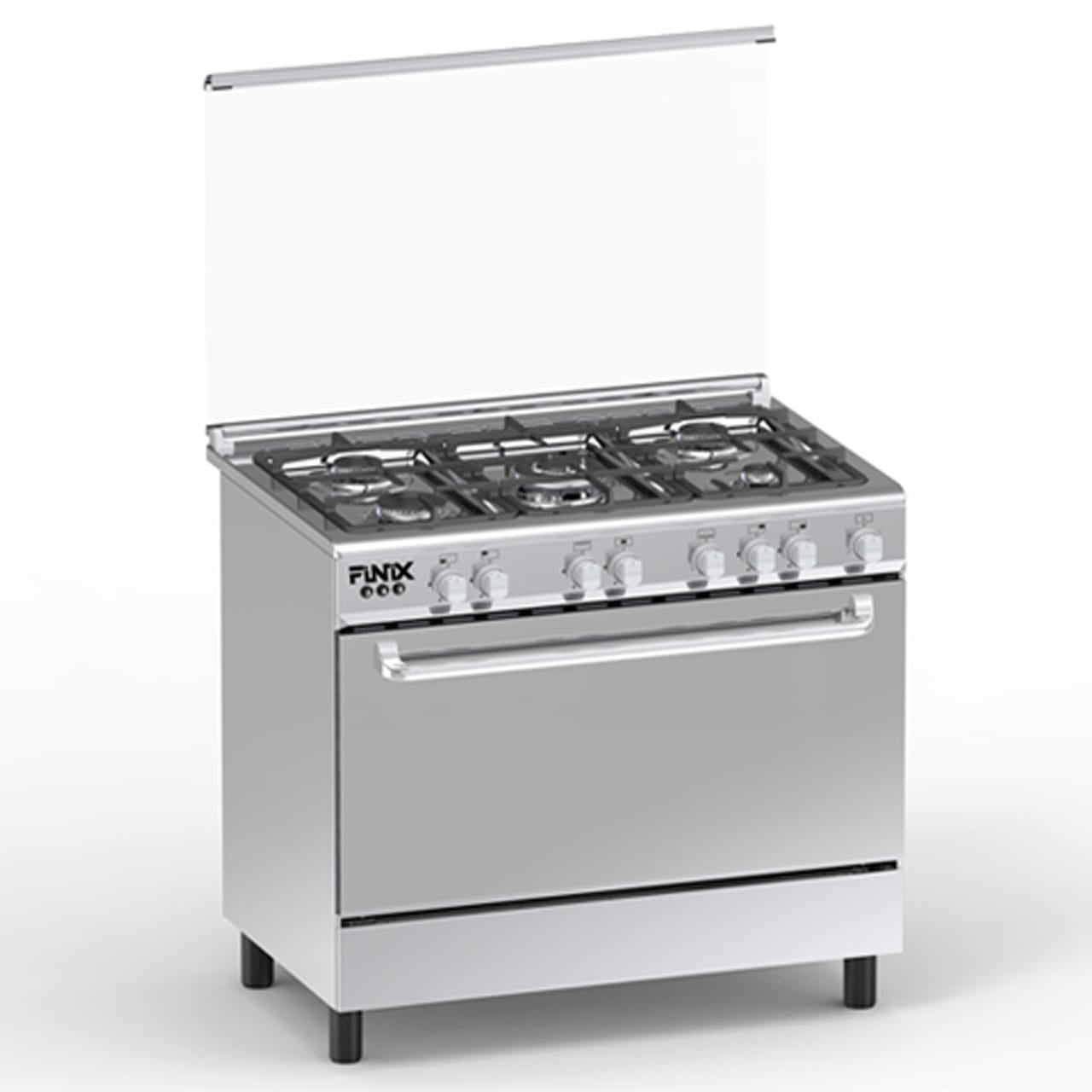 CUISINIERE FINIX 5FEUX 90X60 INOX G95NDM (62V12T2G1X) CUISINIERE FINIX 5FEUX 90X60 INOX G95NDM (62V12T2G1X)