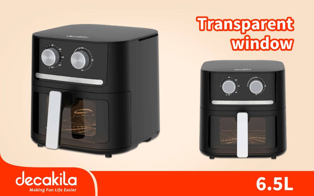 AIR FRYER DECAKILA A AIR 6.5 LITRES 1600W NOIR KEECO85B AIR FRYER DECAKILA A AIR 6.5 LITRES 1600W NOIR KEECO85B