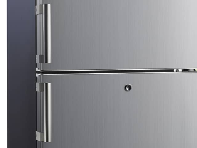 Réfrigérateur FINIX combine 3tiroirs 420litres DEFROST gris BCD310N1-53H Réfrigérateur FINIX combine 3tiroirs 420litres DEFROST gris BCD310N1-53H