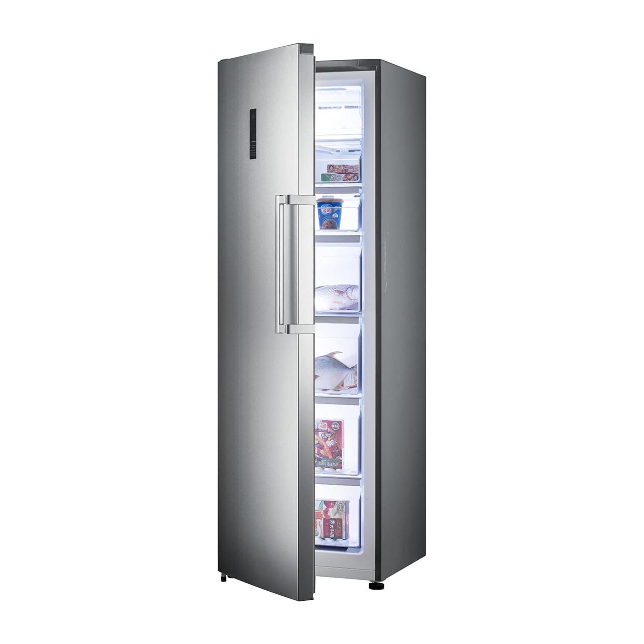CONGELATEUR HISENSE VERTICAL 7TIROIRS 274L NOFROST GRIS RS34WC CONGELATEUR HISENSE VERTICAL 7TIROIRS 274L NOFROST GRIS RS34WC