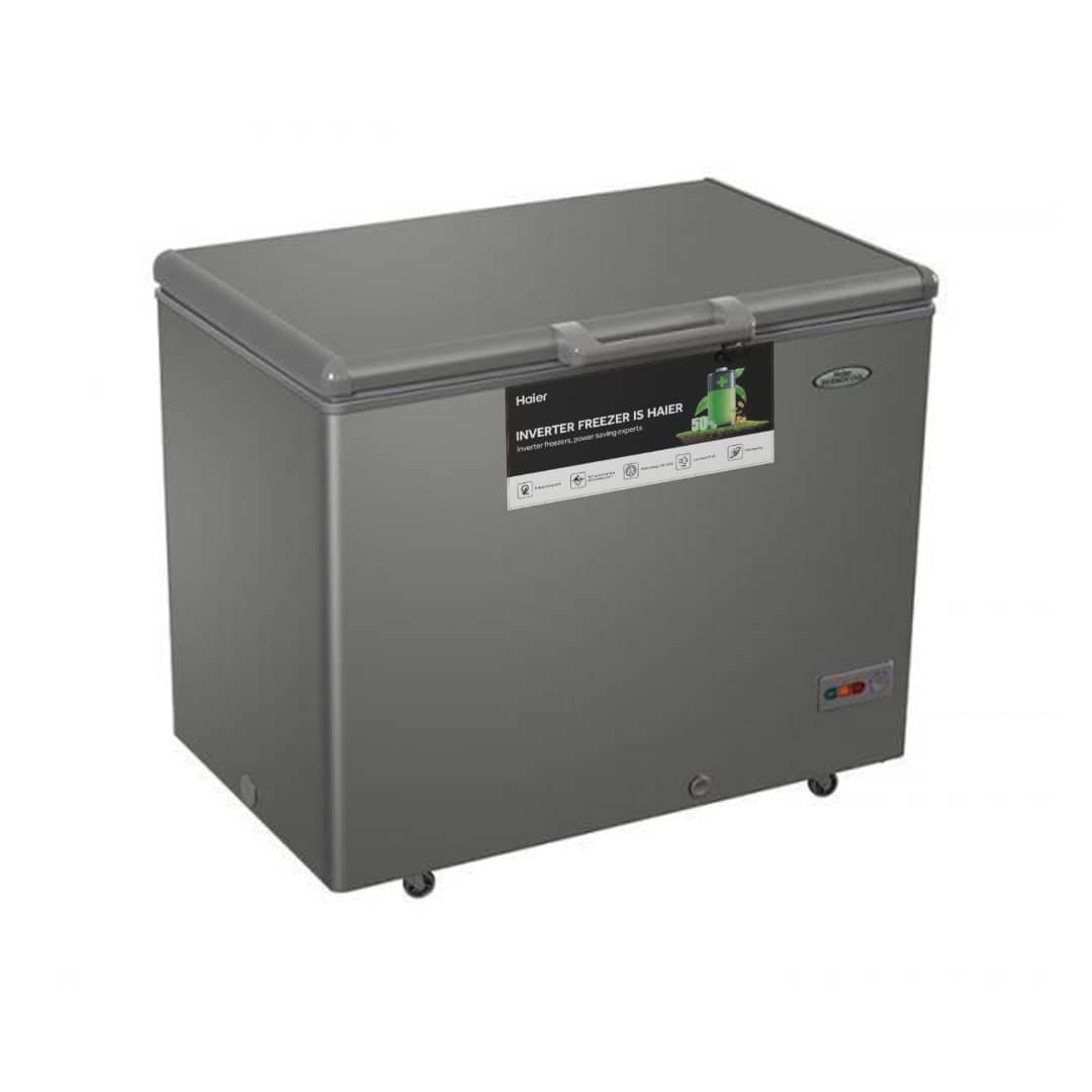 CONGELATEUR HAIER HORIZONTAL 400LITRES INVERTER GRIS 328VS CONGELATEUR HAIER HORIZONTAL 400LITRES INVERTER GRIS 328VS