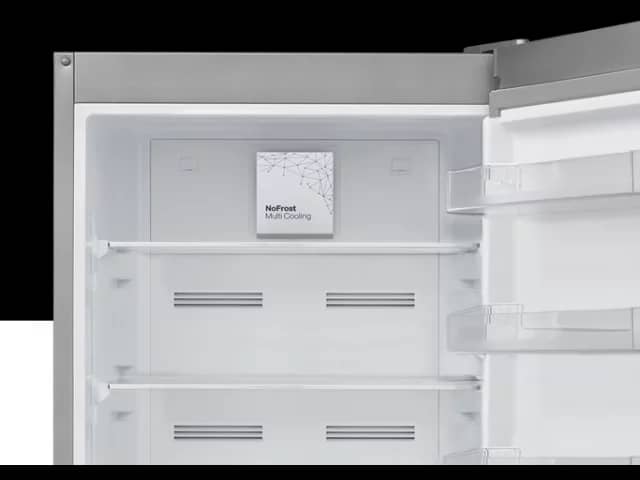 Réfrigérateur FINIX combine 3tiroirs 468litres + dist d'eau gris GT/SN 383W Réfrigérateur FINIX combine 3tiroirs 468litres + dist d'eau gris GT/SN 383W