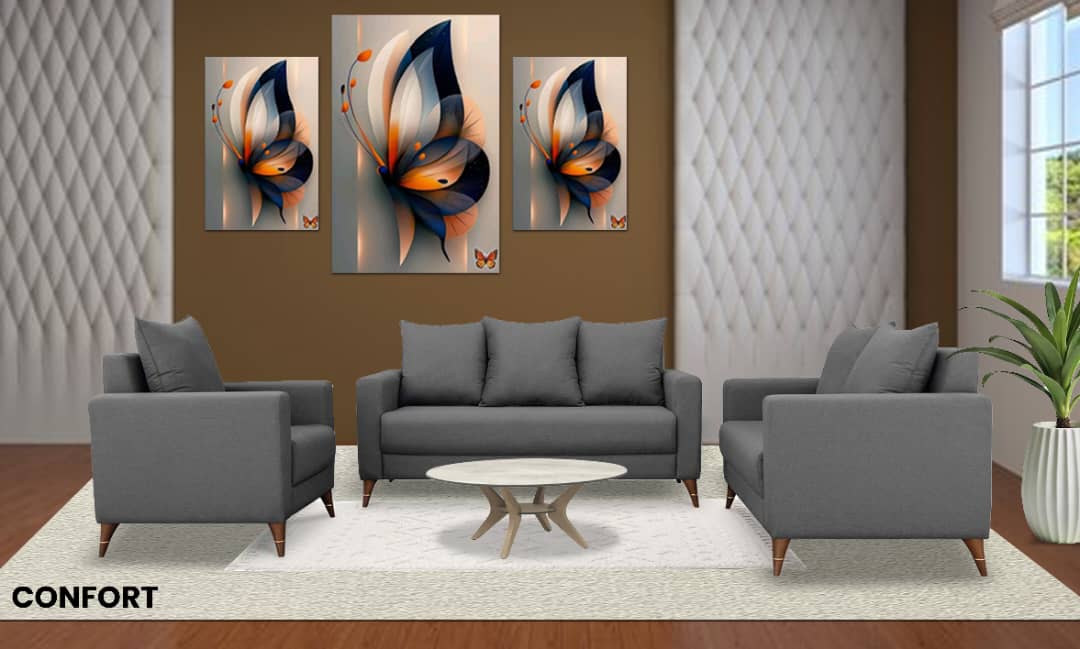 SALON CANAPE 6PLACES COULEUR AU CHOIX CONFORT SALON CANAPE 6PLACES COULEUR AU CHOIX CONFORT