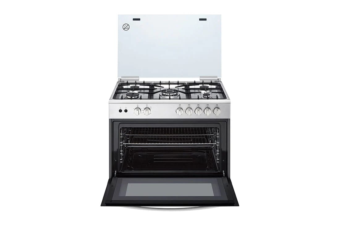 CUISINIERE LG 5FEUX 90X60 GRIS FA415RMA CUISINIERE LG 5FEUX 90X60 GRIS FA415RMA
