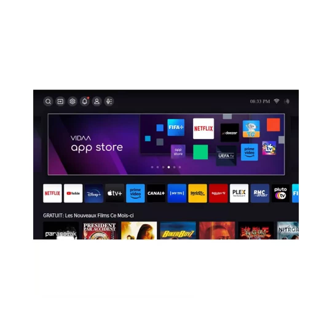TELEVISEUR HISENSE 85" SMART UHD 4K 85A6K TELEVISEUR HISENSE 85" SMART UHD 4K 85A6K