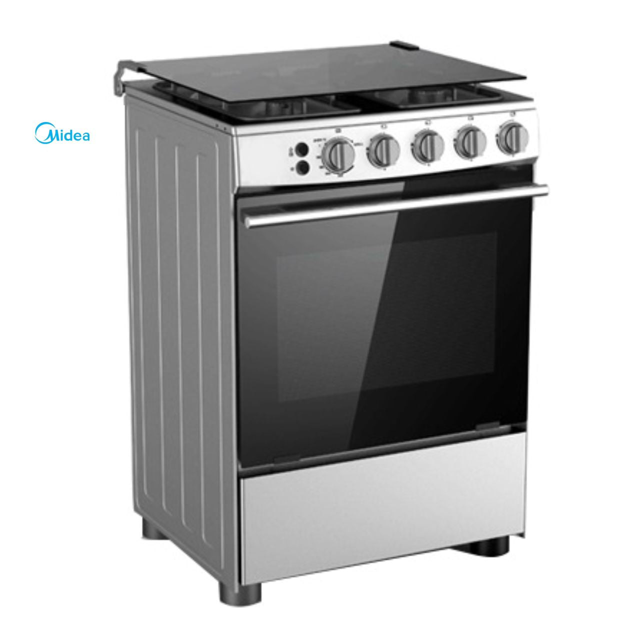 CUISINIERE MIDEA 4FEUX 60X60 INOX 24BMG4G057/059 CUISINIERE MIDEA 4FEUX 60X60 INOX 24BMG4G057/059
