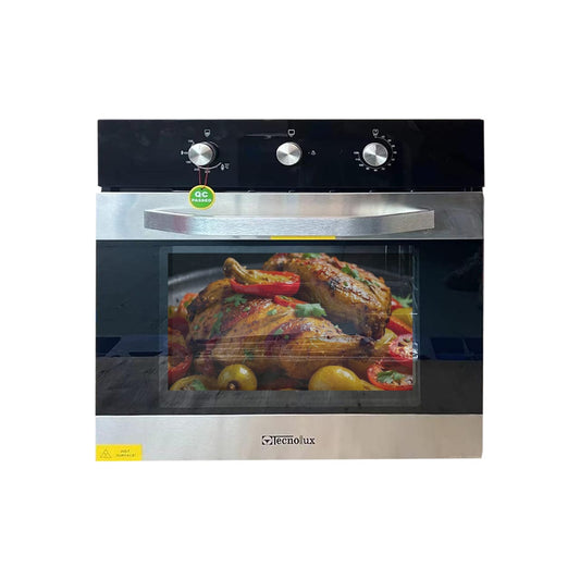 FOUR TECHNOLUX ENCASTRABLE A GAZ NOIR INOX QMG603B00