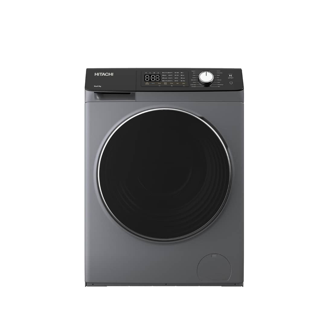 MACHINE A LAVER HITACHI 9KG INVERTER GRIS NOIR BD904HVOS MACHINE A LAVER HITACHI 9KG INVERTER GRIS NOIR BD904HVOS