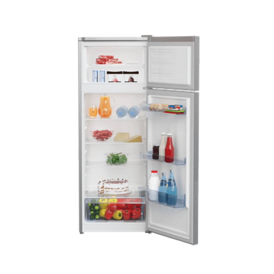 Réfrigérateur BEKO 2portes 230litres nofrost gris RDSO32X Réfrigérateur BEKO 2portes 230litres nofrost gris RDSO32X