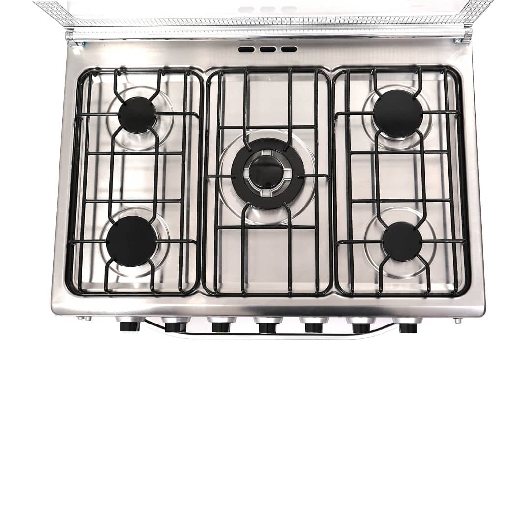 CUISINIERE ASTECH 5FEUX 80X60 A GAZ AVEC FOUR A GAZ INOX 80MIS CUISINIERE ASTECH 5FEUX 80X60 A GAZ AVEC FOUR A GAZ INOX 80MIS