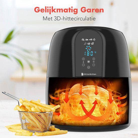AIR FRYER DECAKILA A AIR DIGITAL 2PIECES 2,2 LITRES NOIR KEEC035B AIR FRYER DECAKILA A AIR DIGITAL 2PIECES 2,2 LITRES NOIR KEEC035B