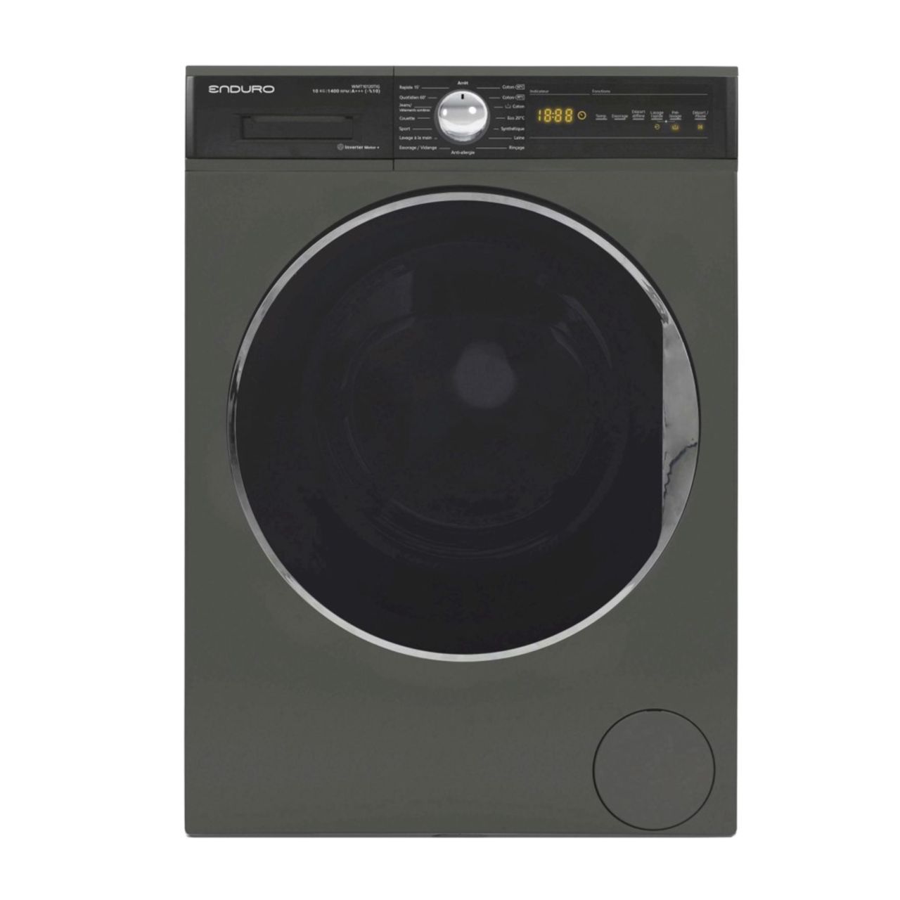 MACHINE A LAVER ENDURO 10KG/6KG SECHAGE INVERTER A+++ GRIS WD1060T3 MACHINE A LAVER ENDURO 10KG/6KG SECHAGE INVERTER A+++ GRIS WD1060T3