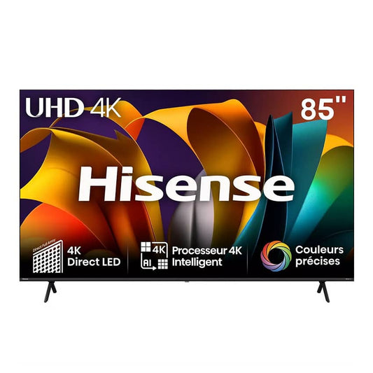 TELEVISEUR HISENSE 85" LED SMART VIDAA UHD 4K 85A6N