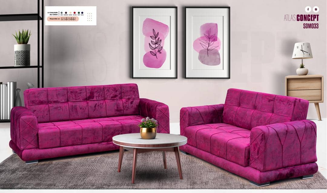 SALON OPUS 7PLACES TISSU&SIMILI CUIR COULEUR AU CHOIX SDM033 SALON OPUS 7PLACES TISSU&SIMILI CUIR COULEUR AU CHOIX SDM033