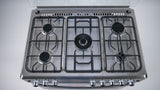 CUISINIERE ELACTRON 5FEUX 90X60 INOX EL6090 CUISINIERE ELACTRON 5FEUX 90X60 INOX EL6090