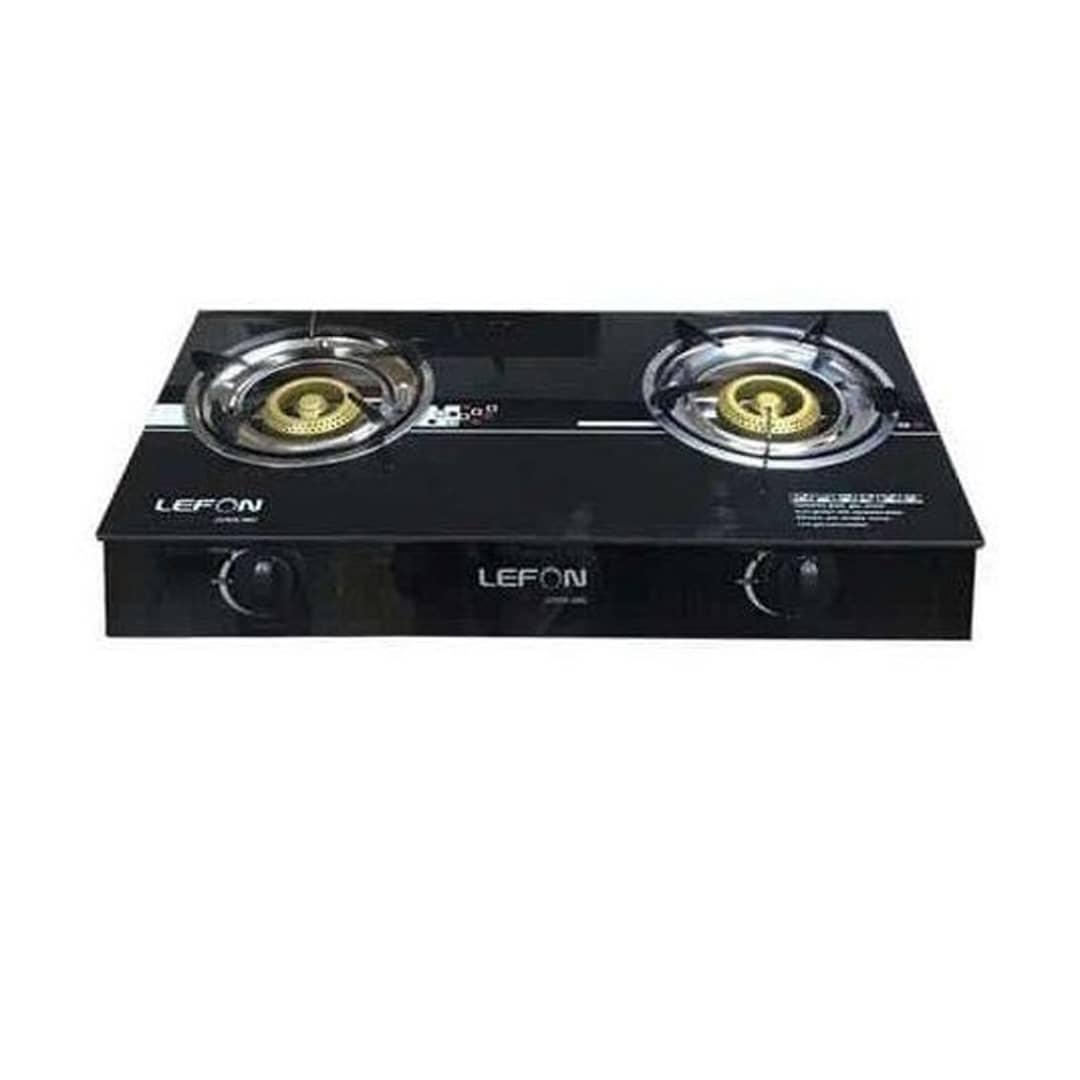 PLAQUE LEFON 2FEUX A GAZ NOIR LFGS2222 PLAQUE LEFON 2FEUX A GAZ NOIR LFGS2222