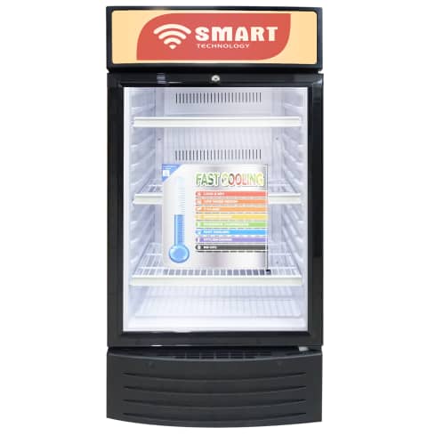 Réfrigérateur SMART technology vitrine 1 porte 169L STCDV483 Réfrigérateur SMART technology vitrine 1 porte 169L STCDV483
