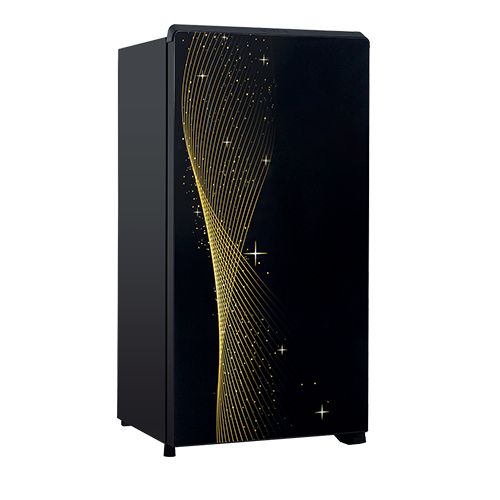 Réfrigérateur HAIER bar 1porte GM noir gold HR185MSG Réfrigérateur HAIER bar 1porte GM noir gold HR185MSG