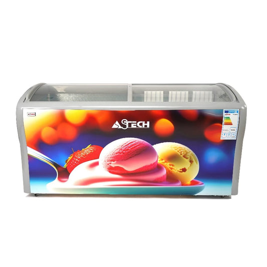 CONGELATEUR ASTECH HORIZONTAL 600LITRES VITRINE FH600V