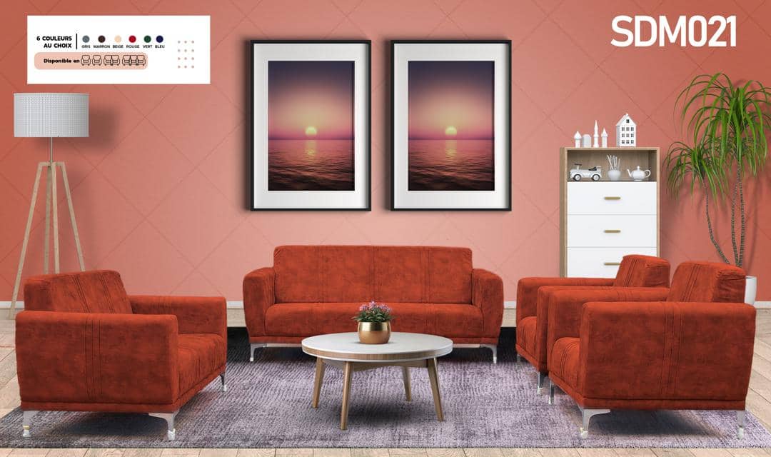 SALON EDEN 7PLACES TISSU&SIMILICUIR COULEUR AU CHOIX SDM021 SALON EDEN 7PLACES TISSU&SIMILICUIR COULEUR AU CHOIX SDM021