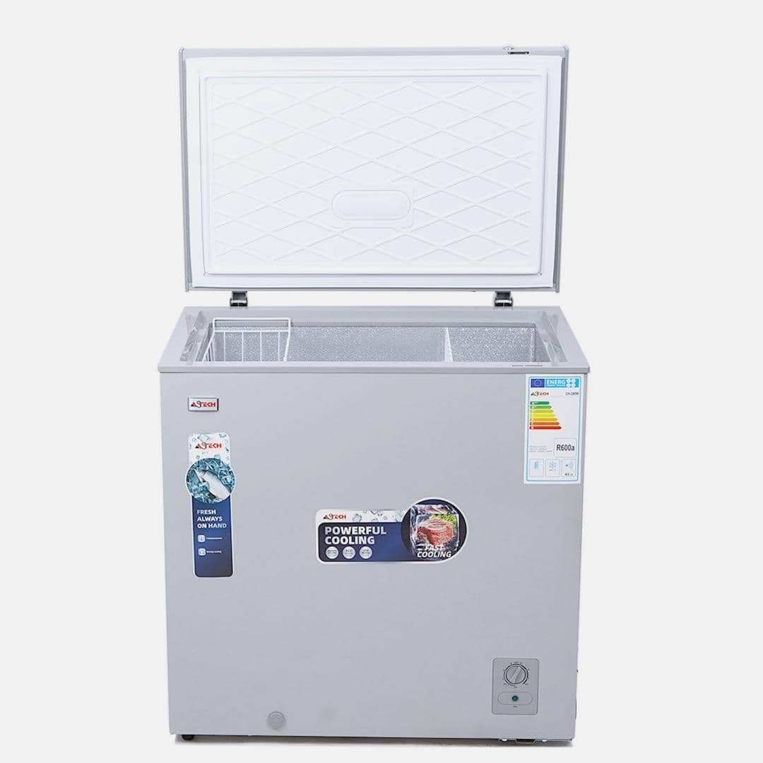 CONGELATEUR ASTECH HORIZONTAL 280L GRIS CH280W CONGELATEUR ASTECH HORIZONTAL 280L GRIS CH280W