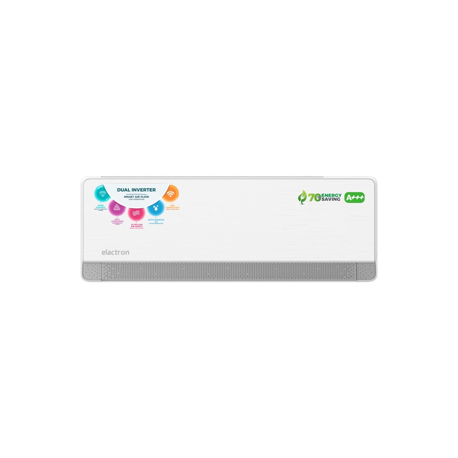 SPLIT ELACTRON 9000BTU DUEL INVERTER WIFI ENT09 SPLIT ELACTRON 9000BTU DUEL INVERTER WIFI ENT09